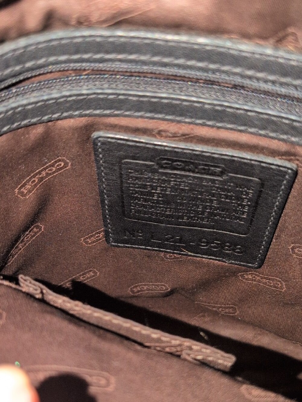Vintage Coach Legacy Flap Crossbody Bag No. L21-9588 - Picture 2 of 14